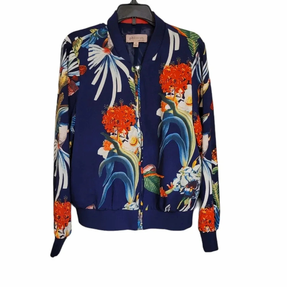 Philosophy tropical bomber jacket - Picture 2 of 9